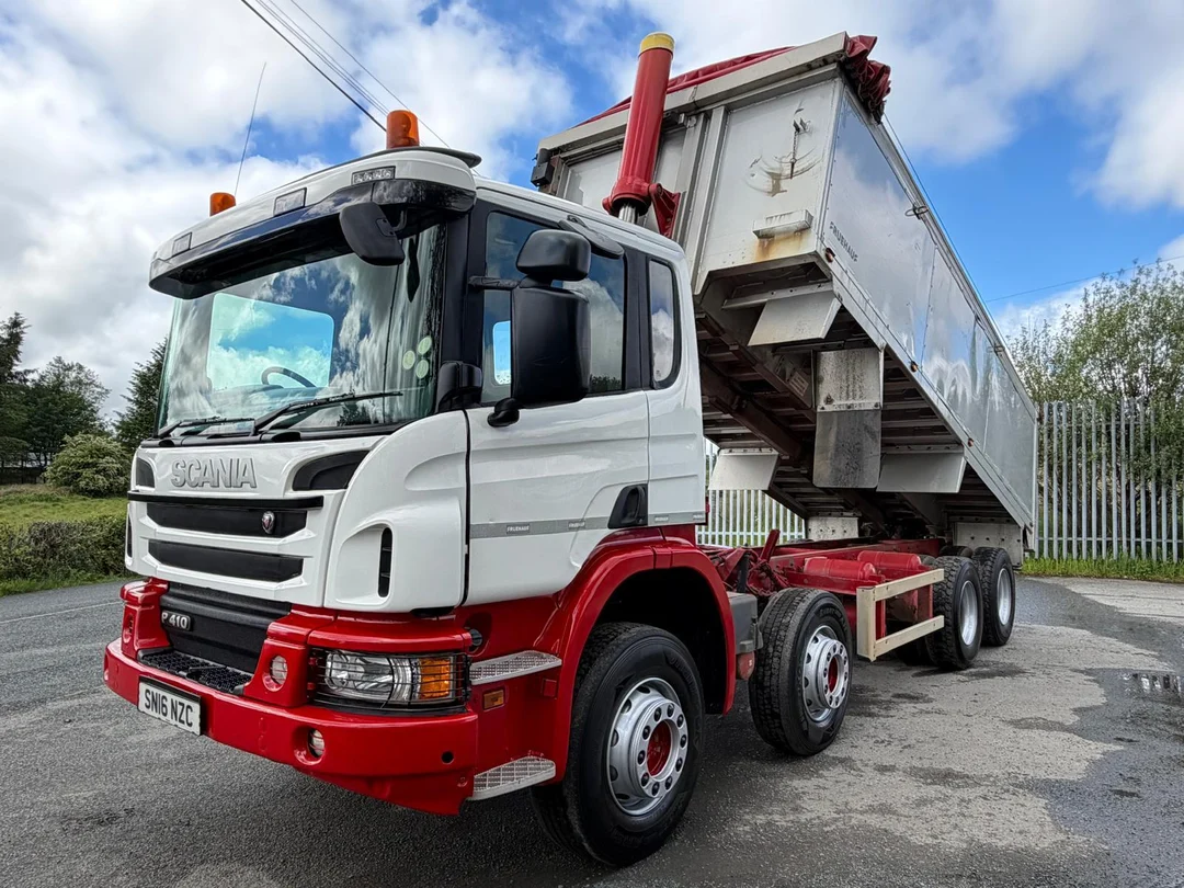 2016 Scania P410 8x4 Tipper Truck